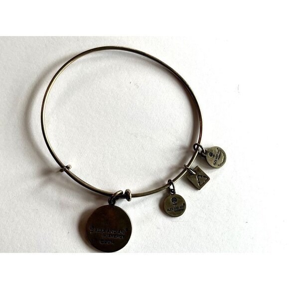 Alex and Ani Gold Bracelet Set Lighthouse & Seashell - Picture 10 of 16